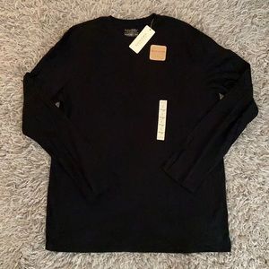Men’s Sonoma Brand New Large Black Long Sleeve Shirt